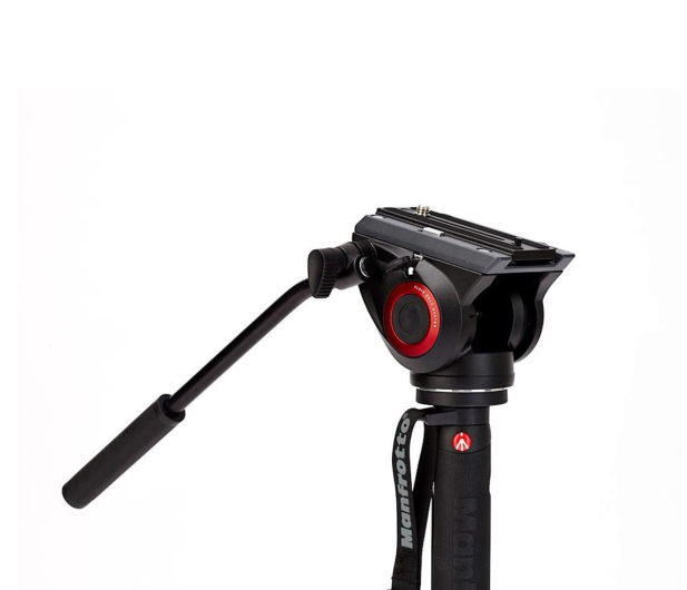 Manfrotto Monopod Video XPRO 4 sekc. + głowica 500PLONG - 1282639 - zdjęcie 4