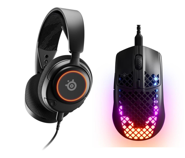 SteelSeries Arctis Nova 3 + Aerox 3 Onyx - 1277263 - zdjęcie