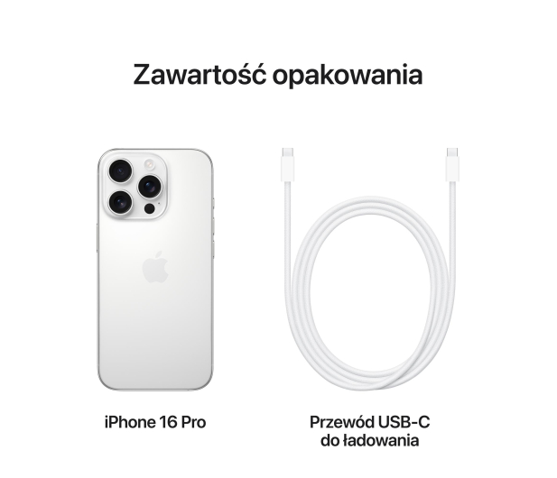 Apple iPhone 16 Pro 128GB Biały Tytan - 1277961 - zdjęcie 9