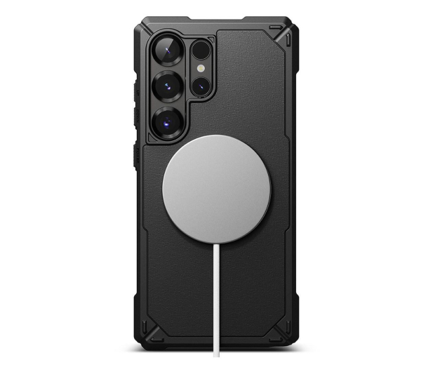Ringke Rugged Gear Magnetic Magsafe do Samsung Galaxy S25 Ultra Bla - 1311875 - zdjęcie