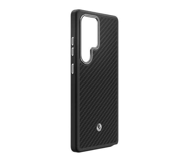 Samsung Enzo Aramid Case do Galaxy S25 Ultra Black Silver - 1310716 - zdjęcie 2