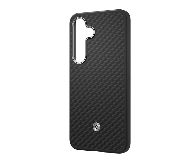 Samsung Enzo Aramid Case do Galaxy S25 Black Silver - 1310663 - zdjęcie 2
