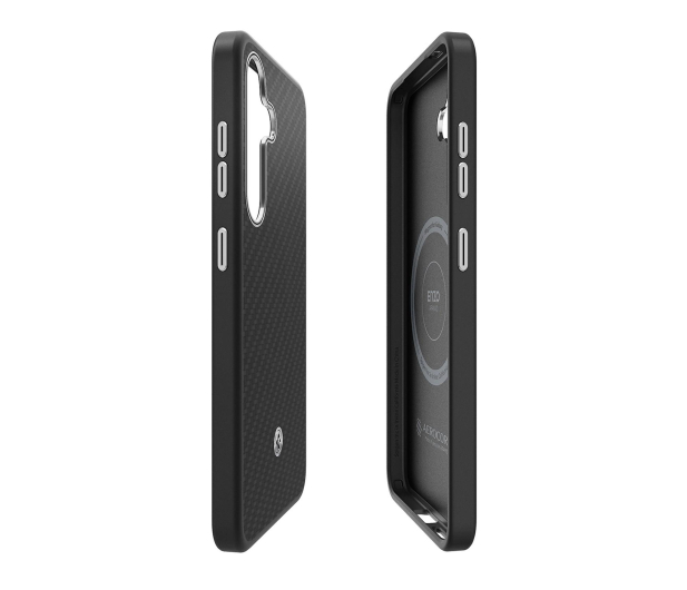 Samsung Enzo Aramid Case do Galaxy S25 Black Silver - 1310663 - zdjęcie 6