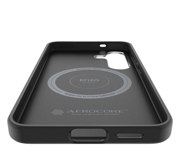Samsung Enzo Aramid Case do Galaxy S25 Black Silver - 1310663 - zdjęcie 4