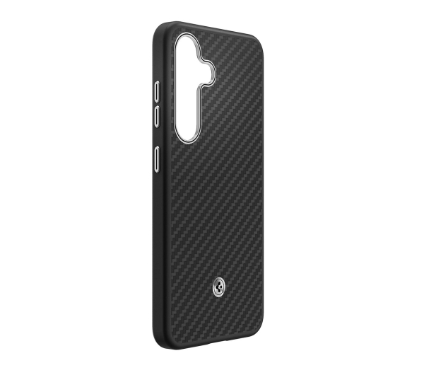 Samsung Enzo Aramid Case do Galaxy S25 Black Silver - 1310663 - zdjęcie 3