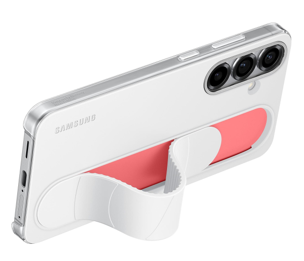 Samsung Standing Grip Case do Galaxy S25+ White - 1310668 - zdjęcie 4