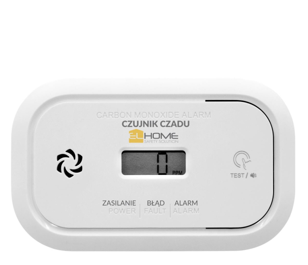 EL HOME Czujnik czadu CD-17A2v2300 - 1294613 - zdjęcie