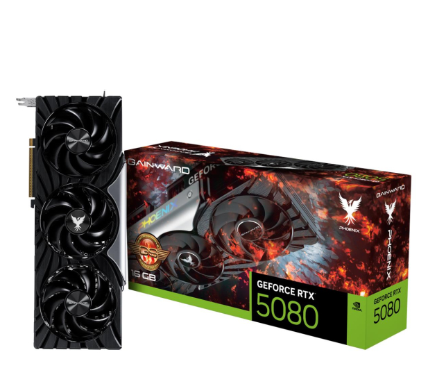 Gainward GeForce RTX 5080 Phoenix GS 16GB GDDR7 DLSS4 - 1309155 - zdjęcie