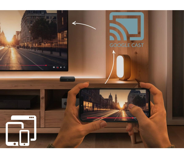 OPTICUM RED 360 X100 PRO+ 4K Google TV - 1369799 - zdjęcie 4