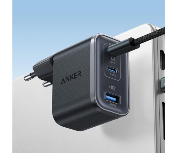 Anker Nano Charger 70W 3 Ports Black - 1371533 - zdjęcie 5