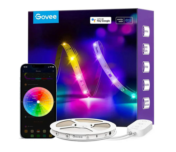 Govee Govee H618C Basic LED Strip Light 10m Taśma LED Wi-Fi, Bluet - 1366263 - zdjęcie