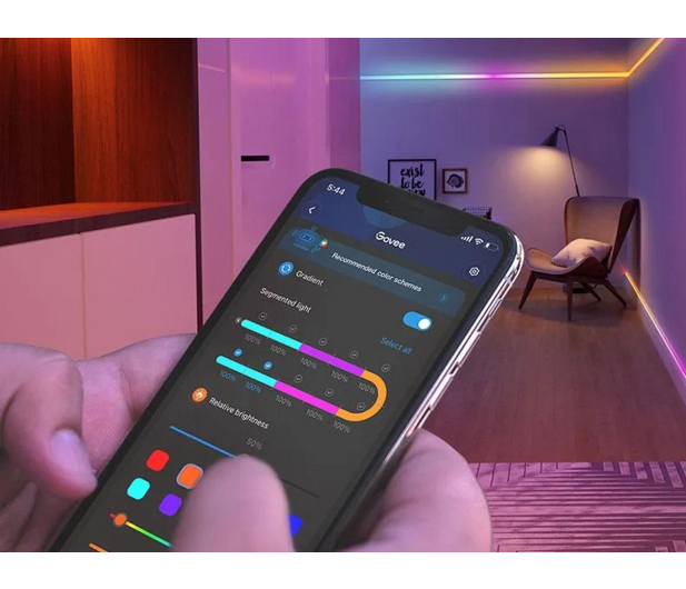 Govee Govee H618C Basic LED Strip Light 10m Taśma LED Wi-Fi, Bluet - 1366263 - zdjęcie 3