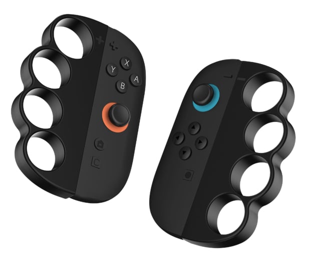 YAXO Joy-Con BOXING SET do NS2 Techno Black - 1373164 - zdjęcie 2
