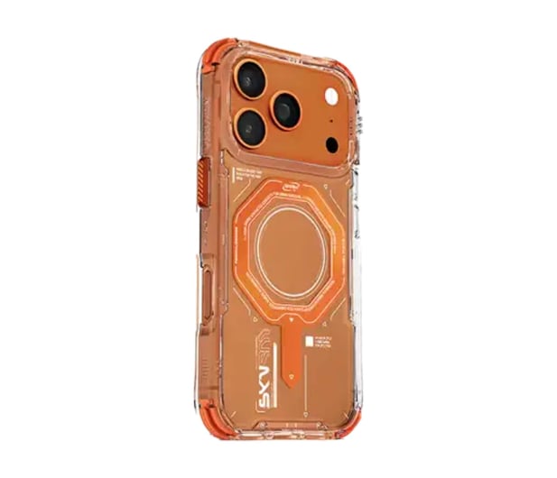 Skinarma Saido Mag-charge do iPhone 17 Pro pomarańczowe - 1416303 - zdjęcie