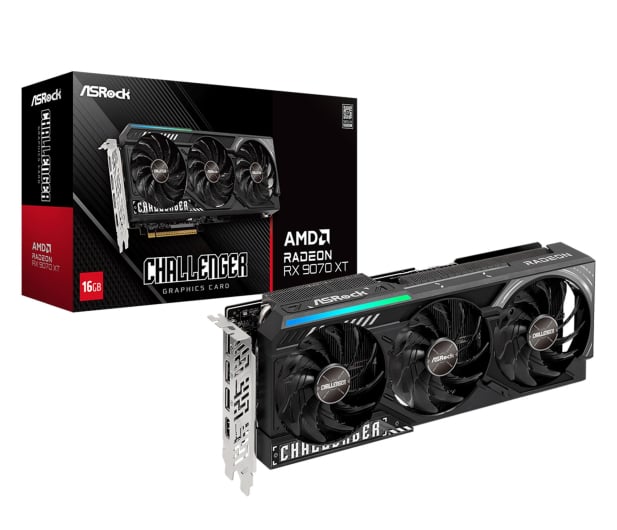 ASRock Radeon RX 9070 XT Challenger 16GB GDDR6 - 1455300 - zdjęcie