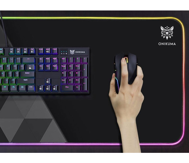 Onikuma Podkładka gamingowa MP006 RGB (czarna) - 1455715 - zdjęcie 4