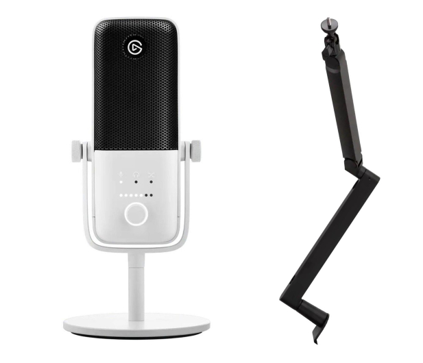 Elgato Wave:3 White + Wave Mic Arm (Low Profile) - 1469594 - zdjęcie