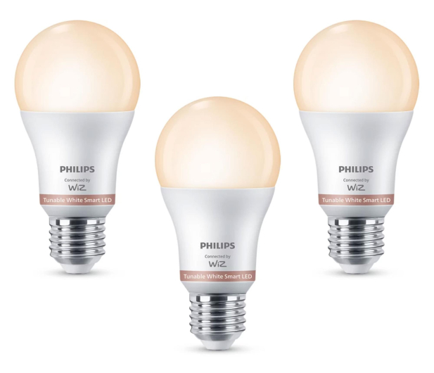 Philips Smart 3x Żarówka E27 LED Tunnable White 60W A60 - 1367372 - zdjęcie