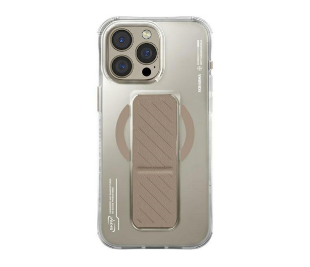 Skinarma Axon do iPhone 16 Pro Max 6.9" Magnetic Grip champagne - 1316882 - zdjęcie