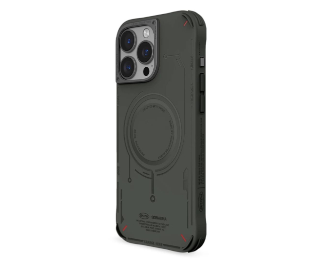 Skinarma Mecha do iPhone 16 Pro 6.3" Magnetic Charging olive - 1316906 - zdjęcie 3