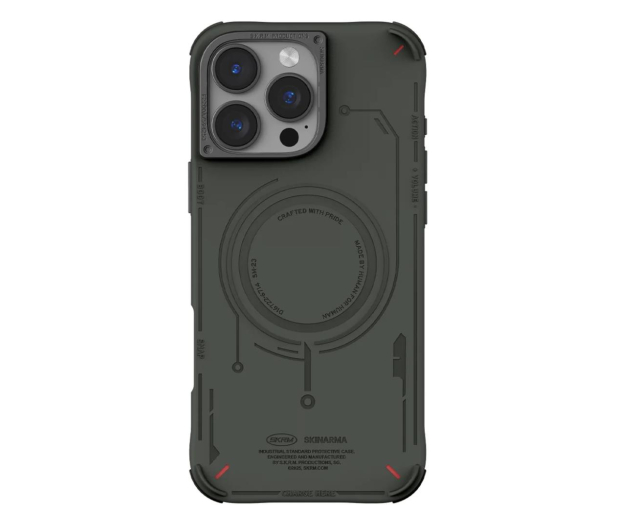 Skinarma Mecha do iPhone 16 Pro 6.3" Magnetic Charging olive - 1316906 - zdjęcie