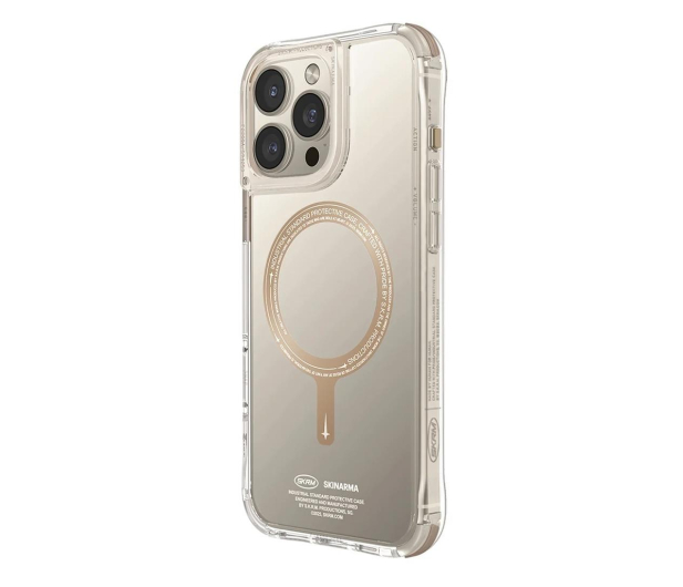 Skinarma Saido do iPhone 16 Pro 6.3" Magnetic Charging champagne - 1316925 - zdjęcie 3