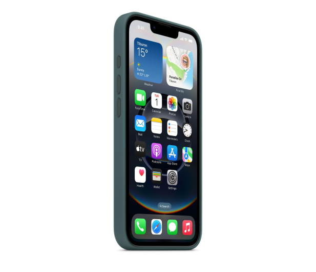 Apple Silikonowe etui iPhone 16e górskie jezioro - 1319594 - zdjęcie 2