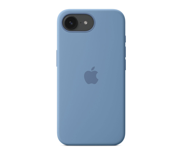 Apple Silikonowe etui iPhone 16e zimowy błękit - 1319597 - zdjęcie 2