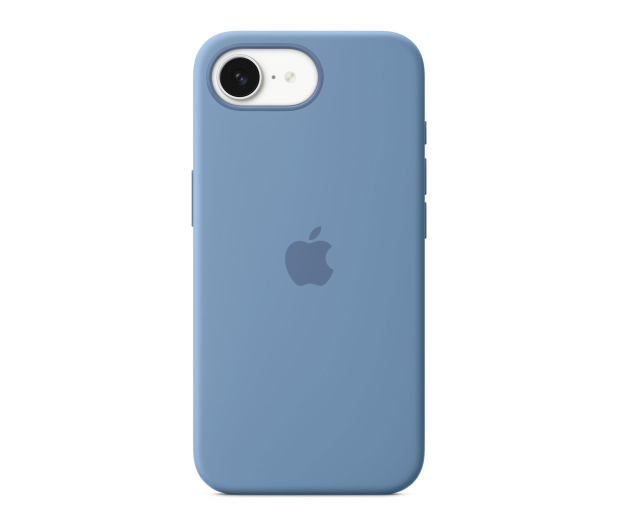 Apple Silikonowe etui iPhone 16e zimowy błękit - 1319597 - zdjęcie