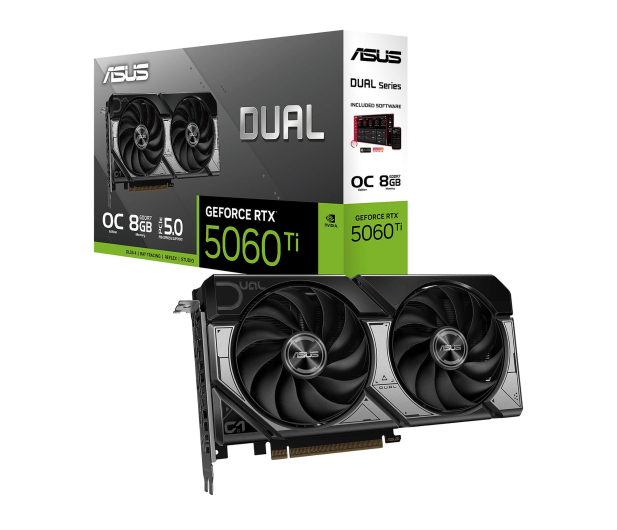 ASUS GeForce RTX 5060 Ti Dual OC 8GB GDDR7 DLSS4 - 1331416 - zdjęcie