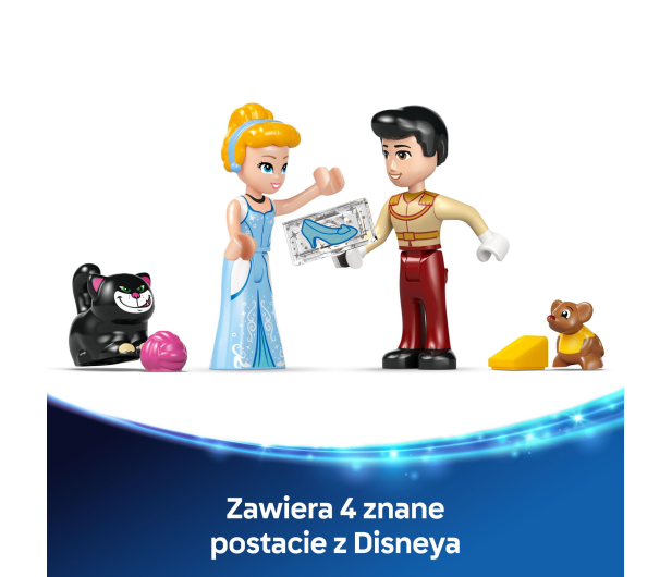 LEGO Disney Princess 43275 Zamek Kopciuszka i kareta - 1284107 - zdjęcie 8