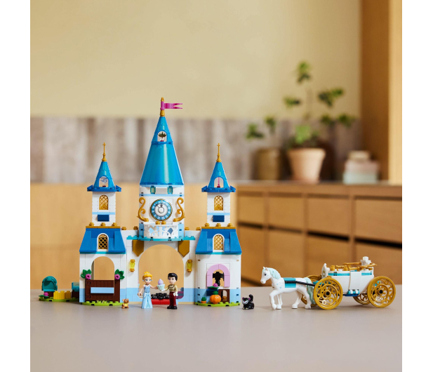 LEGO Disney Princess 43275 Zamek Kopciuszka i kareta - 1284107 - zdjęcie 9