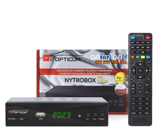 OPTICUM Nytrobox H.265 DVB-T2 - 1293747 - zdjęcie 6
