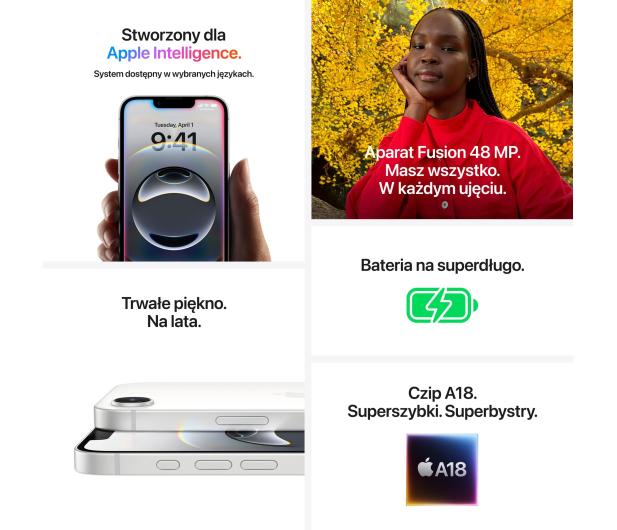Apple iPhone 16e 512GB Czarny - 1319571 - zdjęcie 6