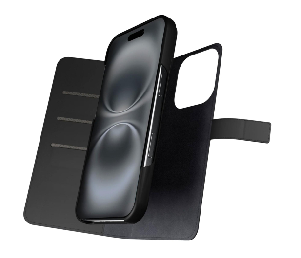 Puro Wallet Detachable MagSafe 2w1 z klapką i portfelem do iPhone - 1346235 - zdjęcie 2
