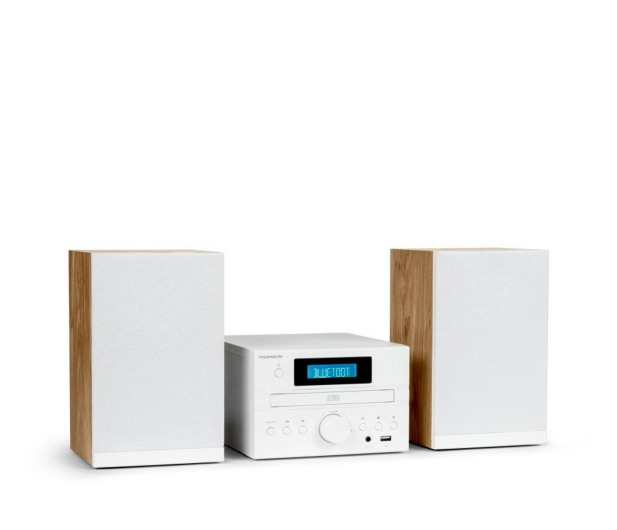 Thomson Mini COSY Bluetooth Bass Boost CD Radio FM 50W Biała - 1350700 - zdjęcie 2