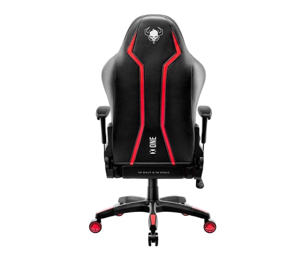 Diablo Chairs X-One 2.0 Small Czarno-czerwony - 1208647 - zdjęcie 3