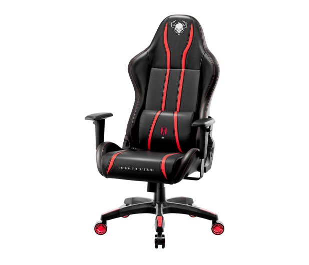 Diablo Chairs X-One 2.0 Small Czarno-czerwony - 1208647 - zdjęcie 4