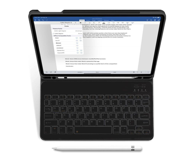 Tech-Protect SC PEN + KEYBOARD IPAD 10.9” 10 / 2022 / 11” 11 / 2025 BLACK - 1351388 - zdjęcie 3