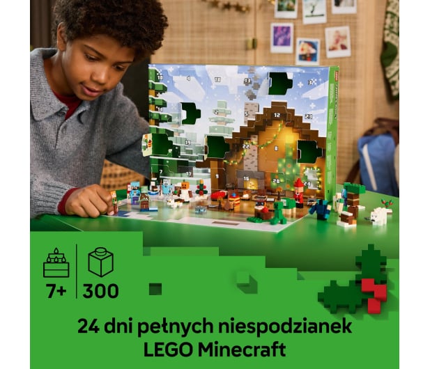 LEGO Minecraft 21280 Kalendarz adwentowy na 2025 rok - 1331748 - zdjęcie 4