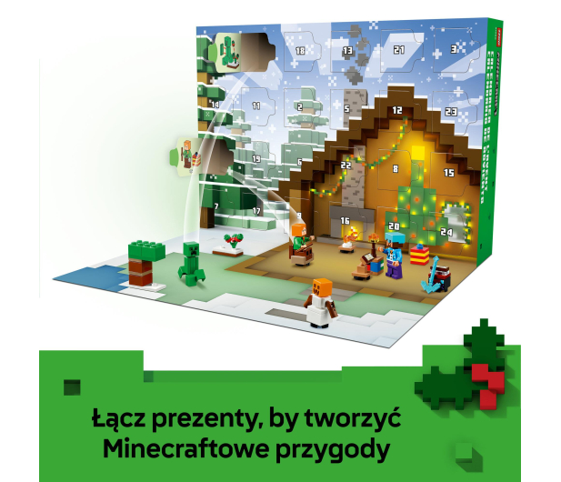 LEGO Minecraft 21280 Kalendarz adwentowy na 2025 rok - 1331748 - zdjęcie 6