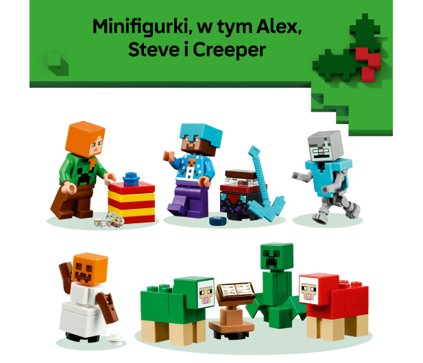 LEGO Minecraft 21280 Kalendarz adwentowy na 2025 rok - 1331748 - zdjęcie 7