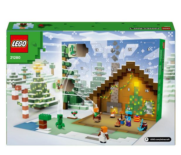 LEGO Minecraft 21280 Kalendarz adwentowy na 2025 rok - 1331748 - zdjęcie 9
