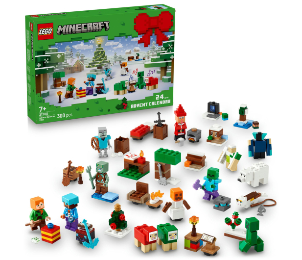 LEGO Minecraft 21280 Kalendarz adwentowy na 2025 rok - 1331748 - zdjęcie 2