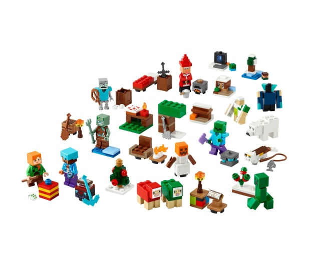 LEGO Minecraft 21280 Kalendarz adwentowy na 2025 rok - 1331748 - zdjęcie 3