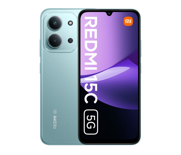Xiaomi Redmi 15C 5G 4/256GB Mint Green - 1351200 - zdjęcie