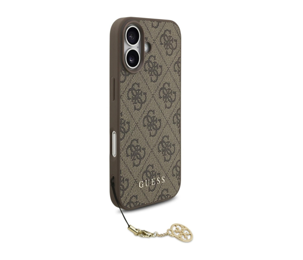 Guess 4G Charms Collection MagSafe do iPhone 17 brązowy - 1365473 - zdjęcie