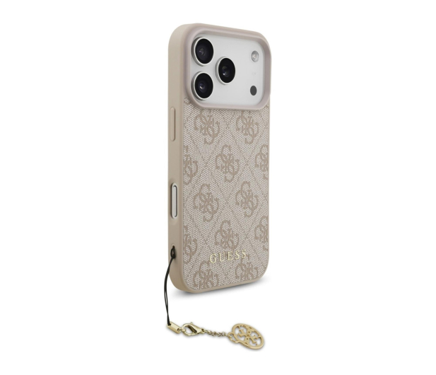 Guess 4G Charms Collection MagSafe do iPhone 17 Pro różowy - 1365480 - zdjęcie
