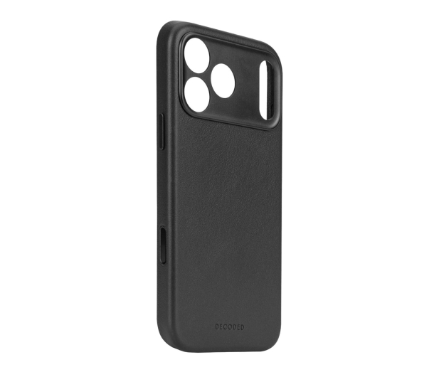 Decoded Leather Backcover, iPhone 17 Pro Max, Black - 1359114 - zdjęcie 2