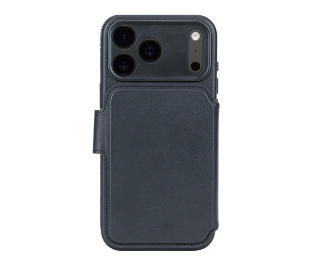Decoded Leather Detachable Wallet, iPhone 17 Pro, Navy Shadow - 1359082 - zdjęcie